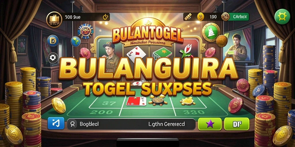 Tampilan gameplay BULANTOGEL yang menunjukkan aktivitas manajemen bisnis togel.