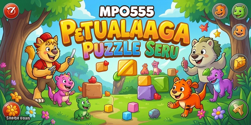 Tangkapan layar MPO555 menunjukkan gameplay menarik puzzle yang menantang.