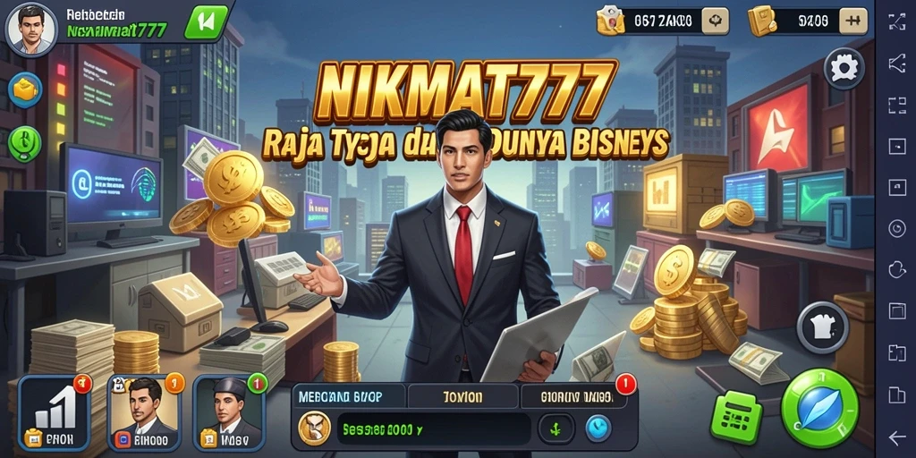 Tampilan gameplay <strong>NIKMAT777</strong> yang seru dan menarik untuk pemain Tycoon.