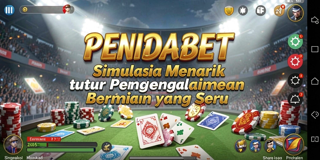 Tampilan gameplay yang menarik dan dinamis dari PENIDABET.