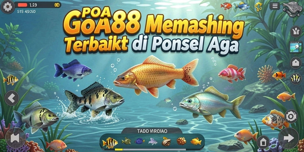 Tampilan seru gameplay memancing yang menakjubkan dalam POA88.