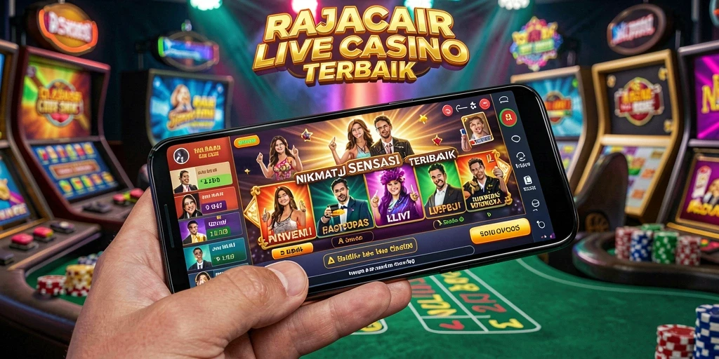 Tampilan gameplay Live Casino yang mendebarkan dan interaktif.