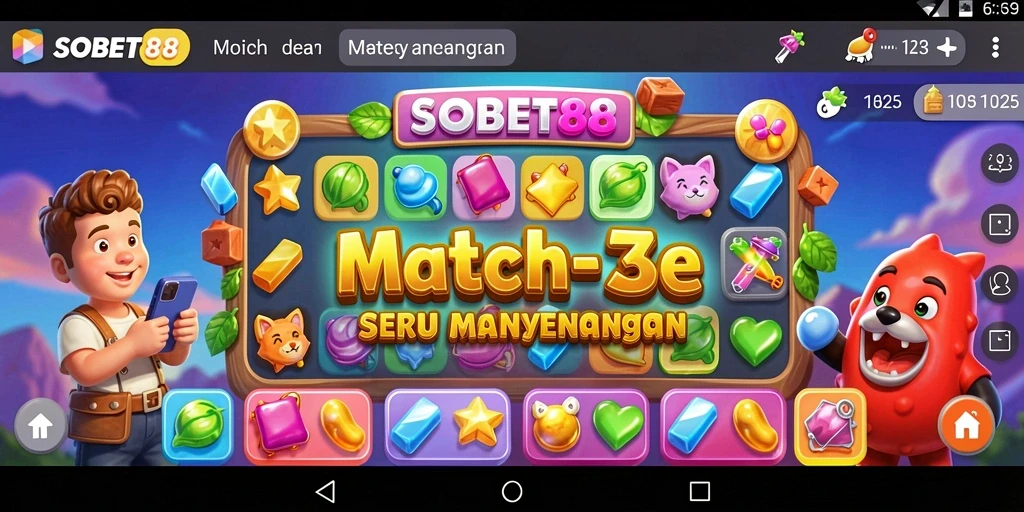 Gameplay menyenangkan dan visual menggugah selera di SOBET88.
